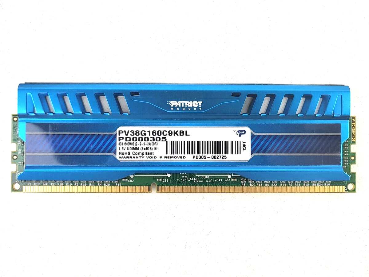 Patriot Memory 4 GB Total Capacity 1 Modules for sale | eBay