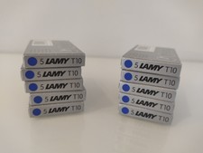 100 Stück Lamy Tintenpatronen Blau – T10 Patronen Für Lamy Füller, Im Karton