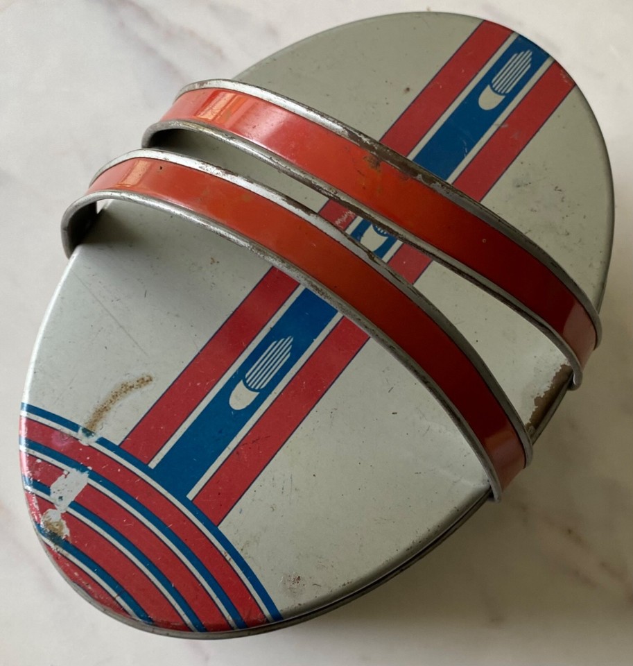 Vintage 1930s Burlington Zephyr Railroad Tin Lunchbox by Decorware eBay