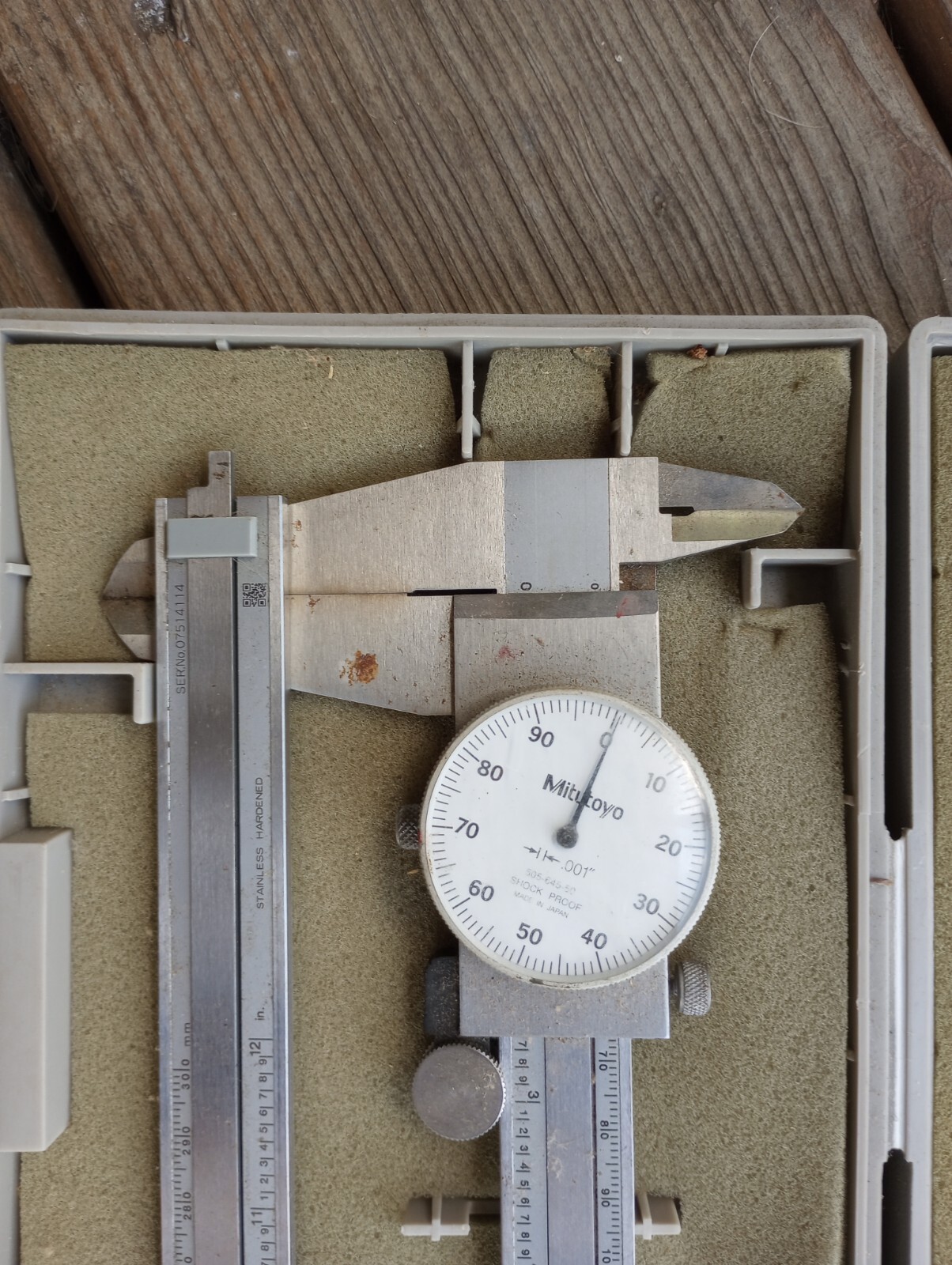 Mitutoyo 12 inch Dial Caliper Model 50564550 Read eBay