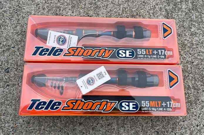 Tele Shorty SE 55MLT + 17cm フィッシングツール Tele Shorty SE 55MLT + 17cm フィッシングツール Tele Shorty