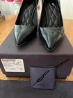 Brian Atwood Paten Leather Black Stilettoes Shoes 38/8 — photo 3