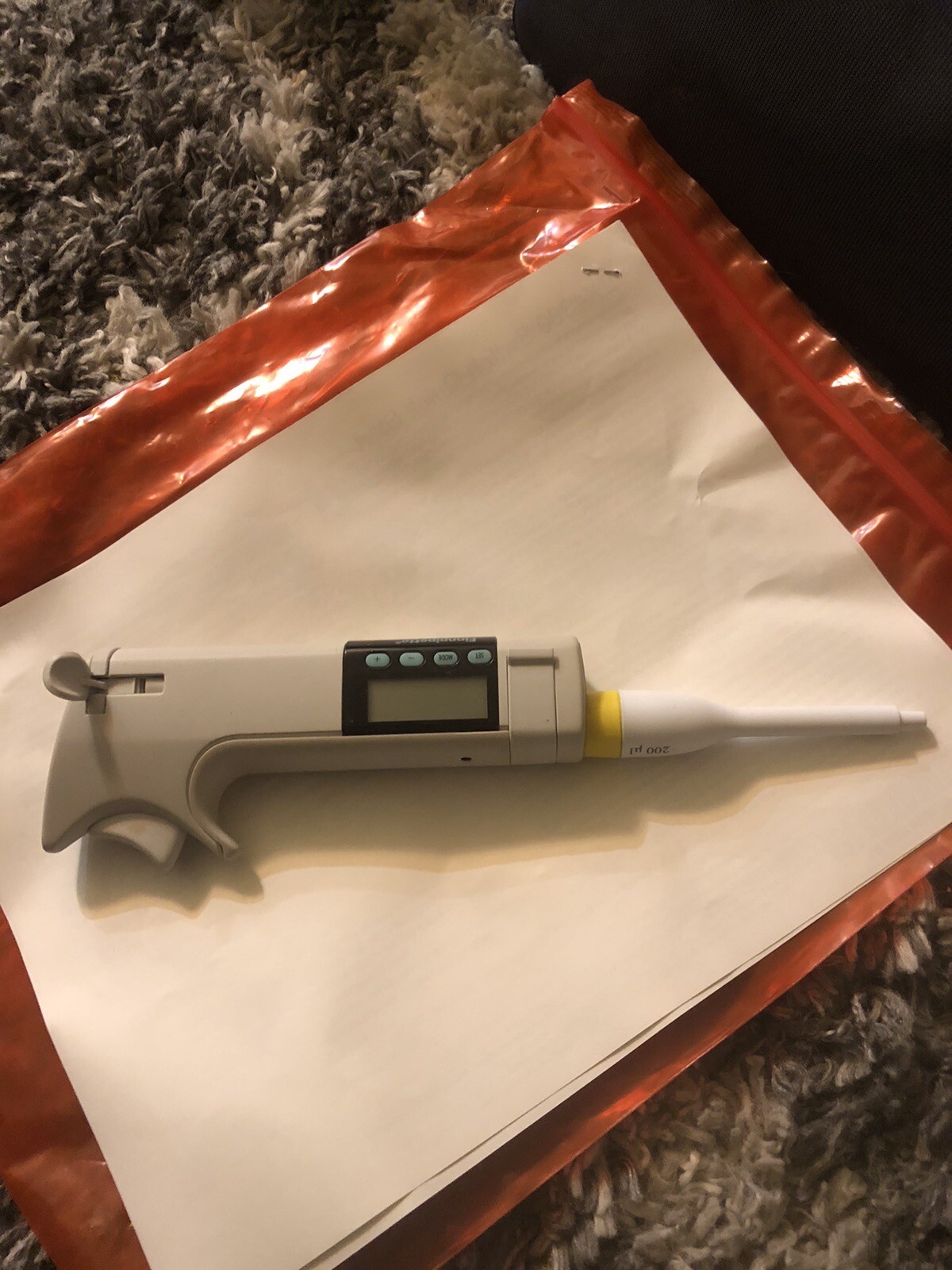 LABSYSTEMS THERMO SCIENTIFIC FINNPIPETTE 200 UL PIPETTE PIPET Gun Only