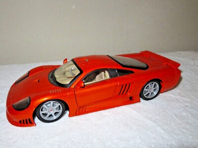 SALEEN S7 ORANGE 1:18 SCALE HOT WHEELS OPENING DOORS & REAR WINDOW
