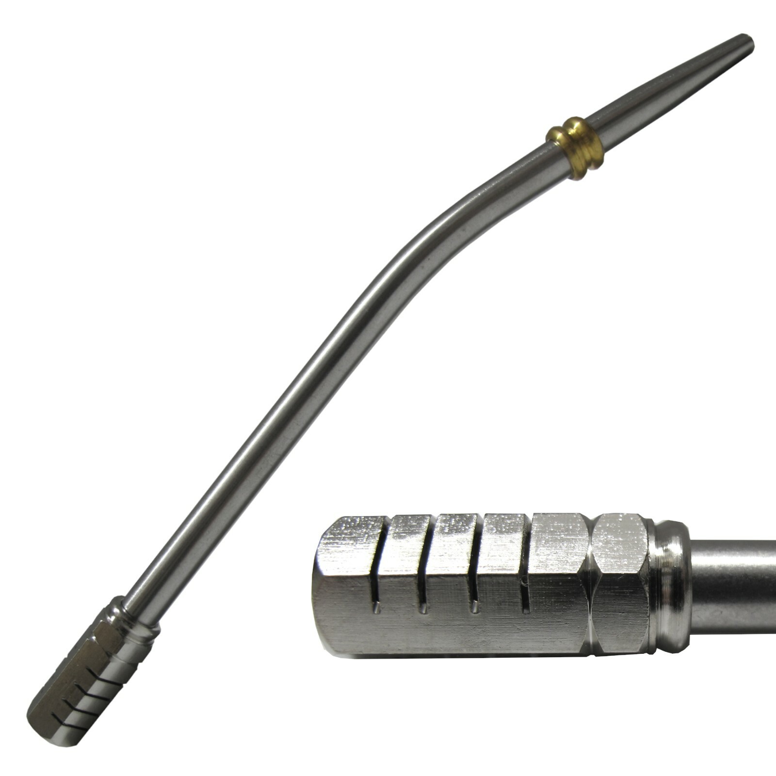 B41 BOMBILLA METAL STRAW FOR YERBA MATE: UNUSUAL HEXAGONAL FILTER