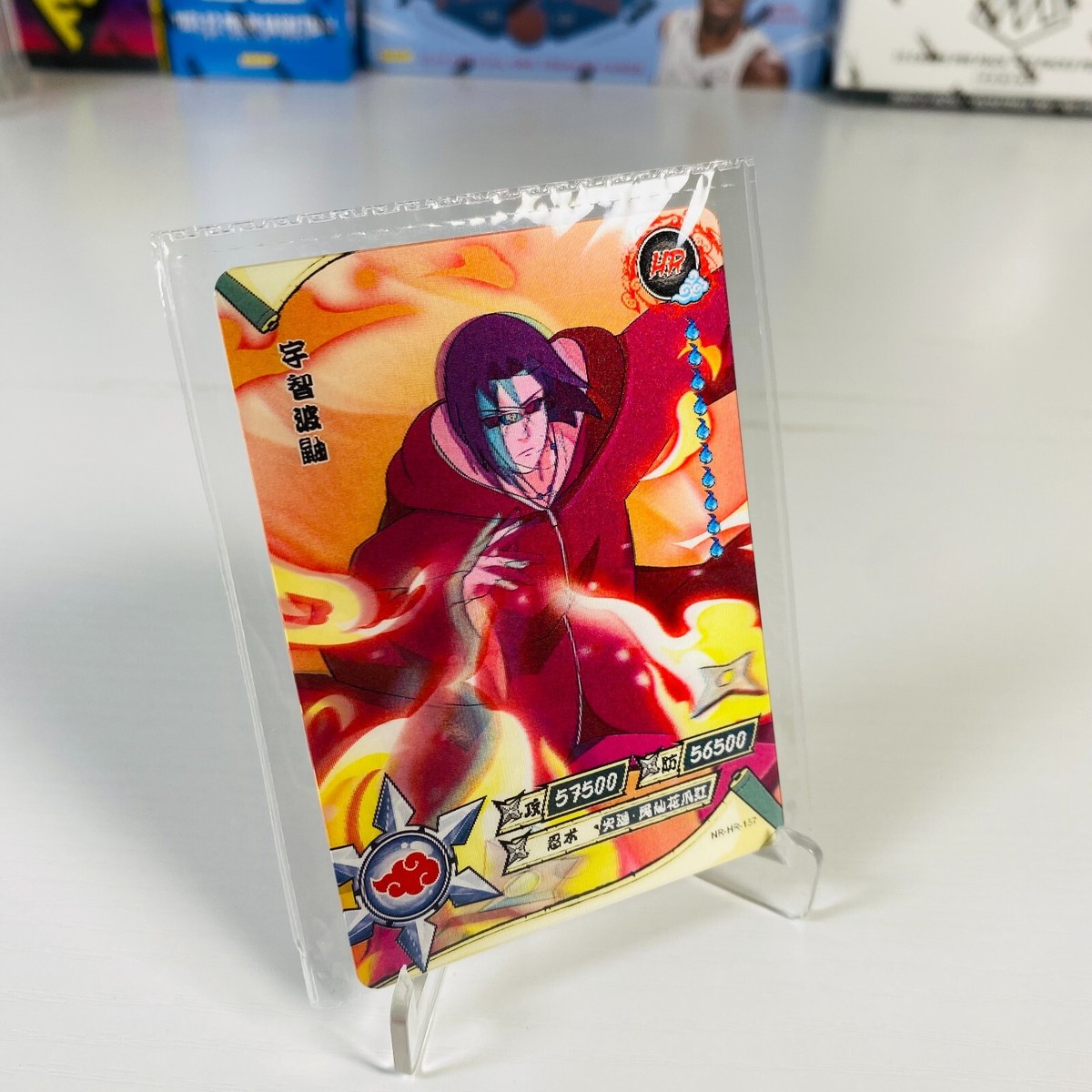 KAYOU CCG TCG NARUTO Uchiha Itachi NR-HR-157 3D HR CHINESE 7.26 | eBay