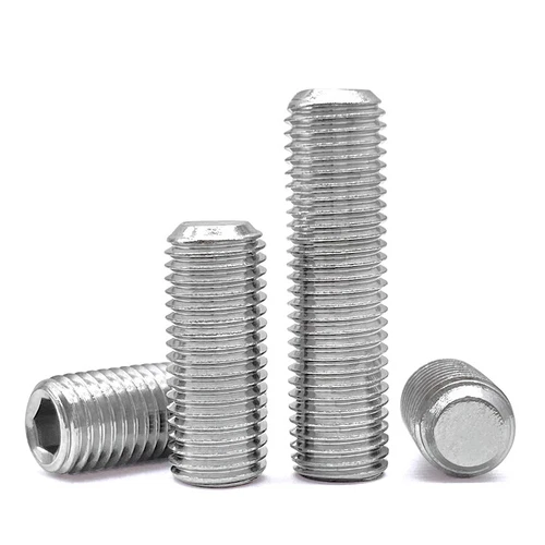 M3 M4 M5 M6 M8 - M16 Fine Thread Flat Point Grub Screws Socket Set A2 Stainless - Picture 8 of 8