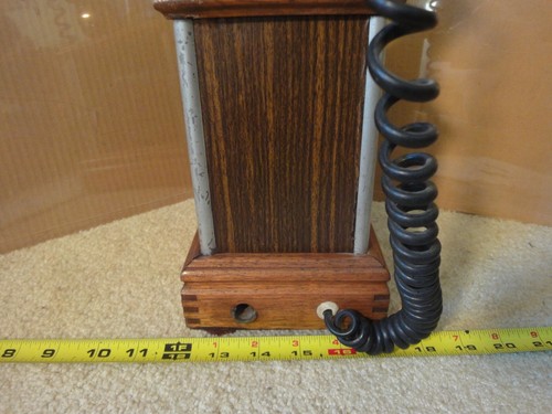 Raro! Vintage, originale nippon, manovella, telefono a carica. Made in Japan. - Foto 6 di 8