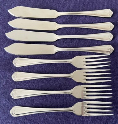 8 teiliges Fischbesteck Set