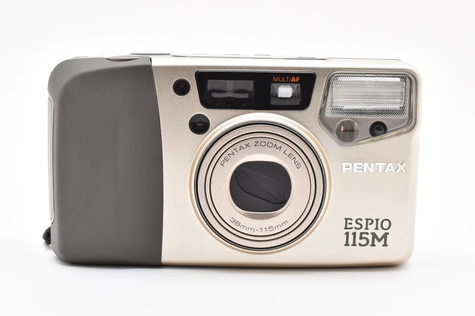 [MINT NO US Duties!]  PENTAX ESPIO 115M Point & Shoot 35mm Film Camera - Image 2 of 4