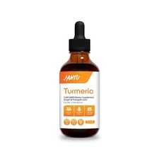 Jantu Liquid Turmeric Curcumin Drops with Ginger, Black Pepper & Pineapple ̵