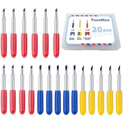 20 Pcs Replacement Blades Compatible with Explore Air 2/Air 3/Explore 4/Maker...