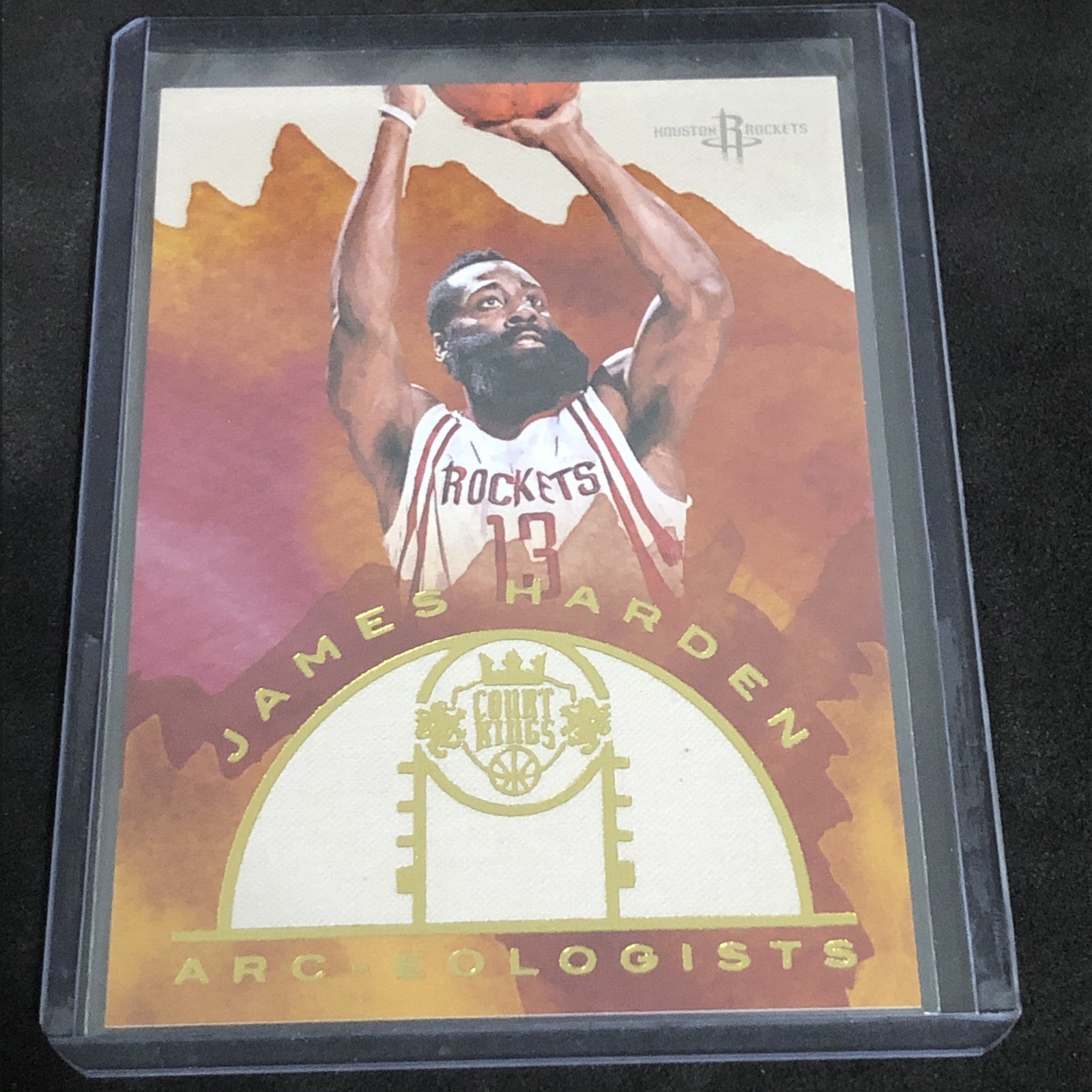 James Harden 2016-17 Court Kings ARC-EOLOGISTS #2 Houston Rockets