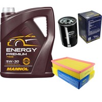 SCT Inspektionspaket 5L Mannol Energy 5W-30 FüR VW Golf II 1.8I Cat 1.8 GTI