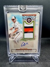 Connor Norby Patch Auto /49 2024 Panini Boys of Summer Baltimore Orioles