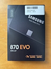 SAMSUNG 870 EVO 500GB SSD 2.5" SATA Internal Solid State Drive - NEW SEALED