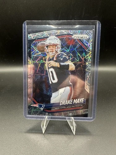 Drake Maye Panini Prizm Lazer