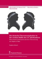 Die Deutsche ÜBersetzungskultur In Der Zweiten HäLfte Des 18. Jahrhunderts Buch