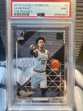 2019-20 Clearly Donruss The Rookies #2 Ja Morant PSA 9