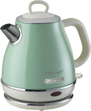 Image of Ariete Vintage 2868/G Retro Style Cordless Jug Kettle, 1 Litre Capacity, 360 ° R