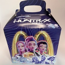 2026 McDonald's KPOP Demon Hunters Huntrx Saja Boys Happy Meal Box W/ Rameyon Mc