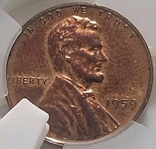 1959 1C Lincoln Memorial Proof Penny