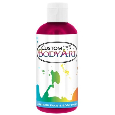 8 oz FUCHSIA Custom Body Art Water-Based Airbrush Face and Body Paint Make-Up