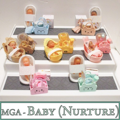 #ad MGA Miniverse Real Baby Nurture 6 5 RESTOCK You Choose Combine Ship $5.00
