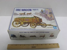 Craft Master ORE WAGON Wooden Model Kit Vintage Western 50124 General Mills 1971