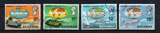 Briefmarken Satz Bahamas 1970 gest. s. Scan