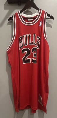 Michael Jordan USA Made Mitchell and Ness Authentic 88-89 Bulls Jersey 56 M&N 