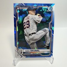 2021 Bowman Chrome Sapphire Edition - Tarik Skubal #28 (RC)