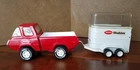 Vintage Tonka Stables Pick-Up Truck with Horse Trailer Great Condition