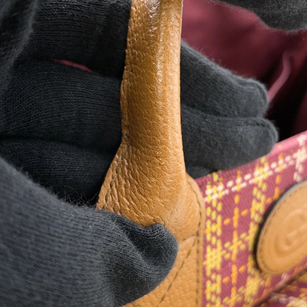 Gucci Children'S Check Pattern Interlocking G Tot… - image 12