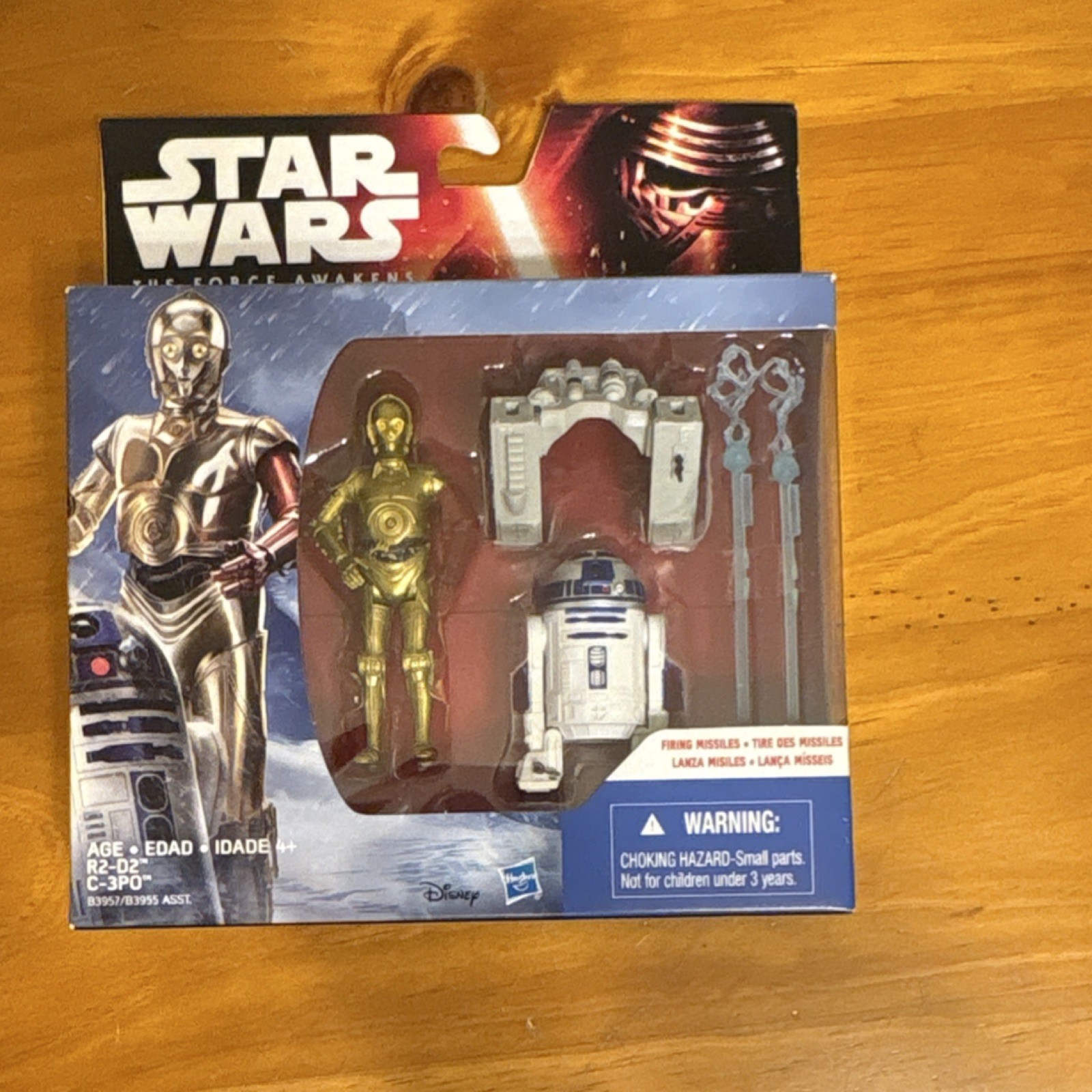 Figuras de acción Hasbro Star Wars Black Series R2-D2 y C-3PO El despertar de la fuerza