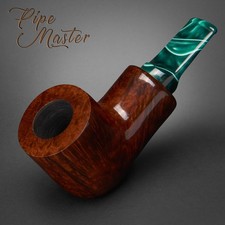 Mr. Brog SMALL HAND MADE WOODEN TOBACCO SMOKING PIPE 175 Fuco Reverse Calabasch
