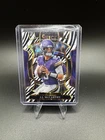 2025 Panini Select - Concourse J.J. McCarthy #63 Zebra Shock Prizm