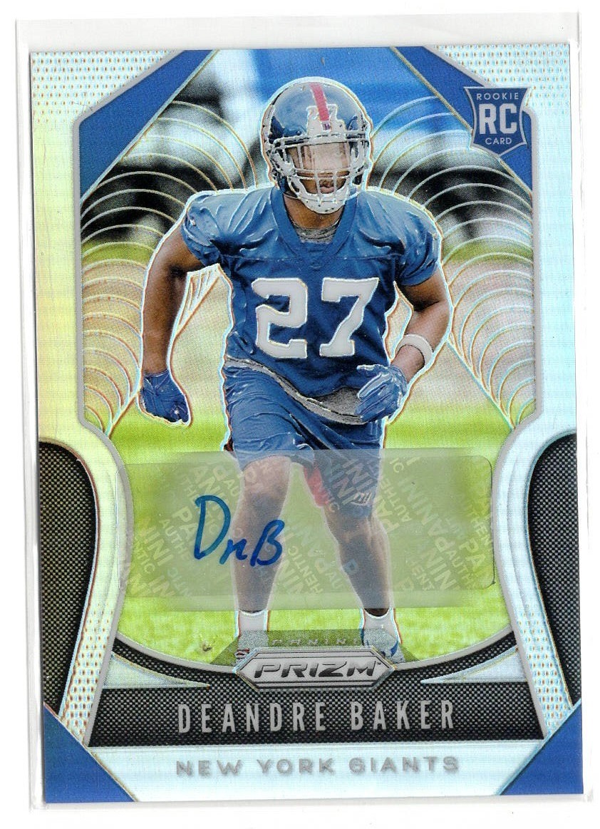 Deandre Baker Panini Prizm #314 Autograph