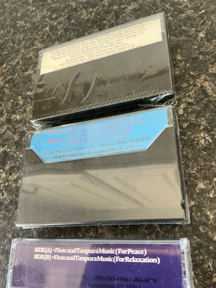 Yogi Hari 3 Meditation Cassette Tapes Shanti Bhajans Chants Nada Productions New - Image 4 of 4