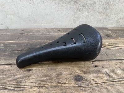 Selle BMX Vintage GT - Noire, Rembourrée, Old School, Avec Tige, 585g, 1997