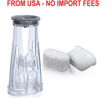 Water Filter Holder and 2 Water Filters, Compatible with Keurig Series Coffee Ma