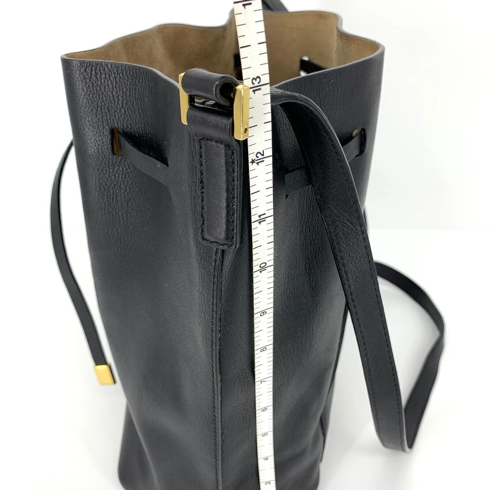 Michael Kors Collection Miranda Medium Bucket Bag Black - Image 4 of 4