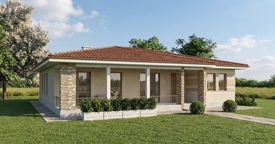 60x40 Modern 4Bedroom 2Bathroom House Plans Blueprints Custom, 270m2-2912sqft