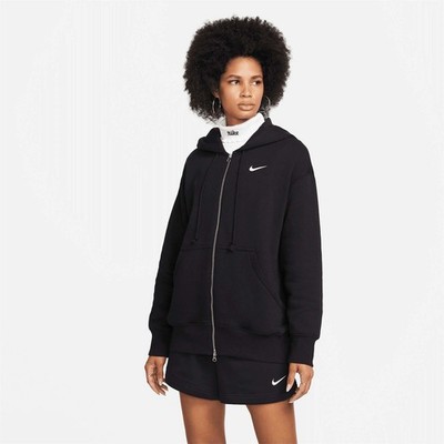 Nike Sportswear Phoenix Oversized Fleece Zip Hoodie Black DQ5758-010 Small - NWT