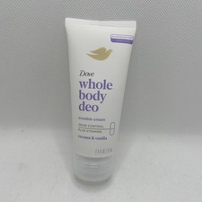 Dove Whole Body Aluminum-Free Invisible Cream Deodorant Coconut  Vanilla 2.5oz