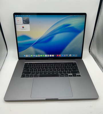 Apple MacBook Pro 16'' 2019 A2141 i7-9750H 2.60GHz 16 GB RAM 1 TB SSD AMD 5300M
