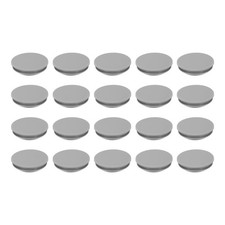 20Pcs Snug Plugs, Rubber Hole Plugs Fit 20mm (0.79 Inch) Hole Dia. Gray