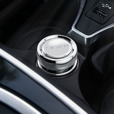 Chrome Button Cap Car Parts Cigarette Lighter Cover Plug Replacement Dustproof