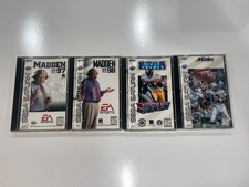 4 Sega Saturn Games (Madden 97, Madden 98, NFL 97, NFL QB Club 97) Lot 52