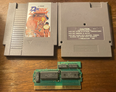 Double Dribble Basketball NES (Nintendo 1985) (NES-010)